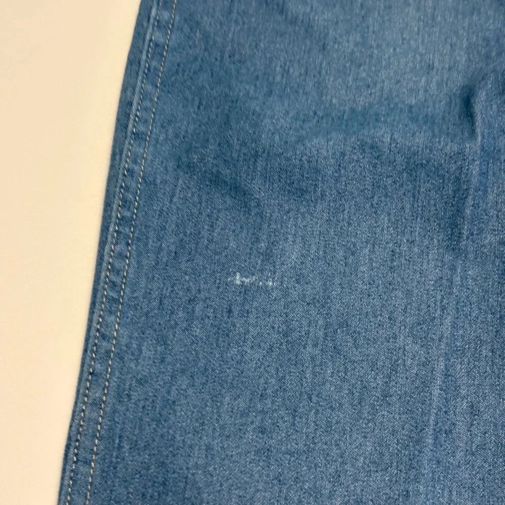 Wrangler Regular Fit Jeans Mens 38x29 Blue Light Wash Denim 1085498LB